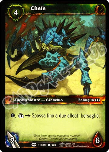 Chele comune (IT) -NEAR MINT-