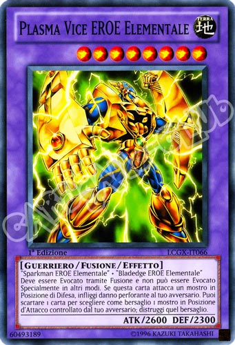 LCGX-IT066 Plasma Vice Eroe Elementale comune 1a Edizione (IT) -NEAR MINT-