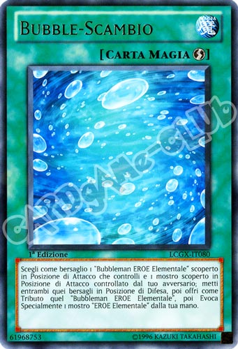 LCGX-IT080 Bubble-Scambio rara 1a Edizione (IT) -NEAR MINT-