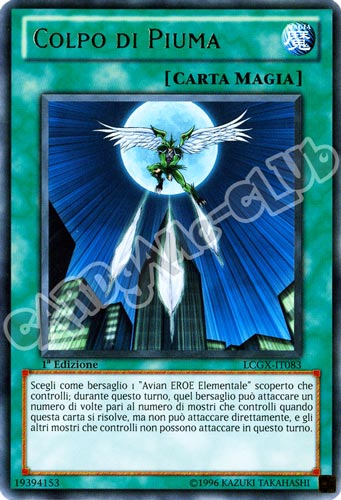 LCGX-IT083 Colpo di Piuma rara 1a Edizione (IT) -NEAR MINT-
