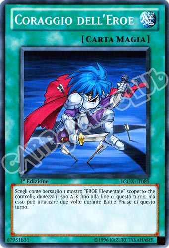 LCGX-IT085 Coraggio dell'Eroe comune 1a Edizione (IT) -NEAR MINT-