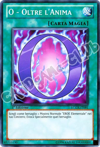 LCGX-IT091 O - Oltre l'Anima comune 1a Edizione (IT) -NEAR MINT-