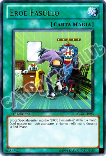 LCGX-IT093 Eroe Fasullo rara 1a Edizione (IT) -NEAR MINT-