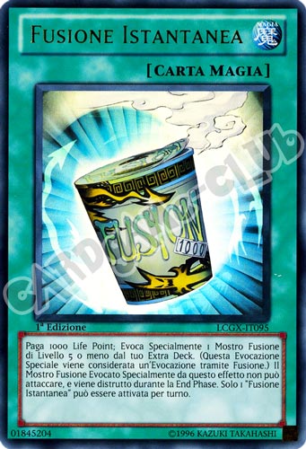 LCGX-IT095 Fusione Istantanea ultra rara 1a Edizione (IT) -NEAR MINT-