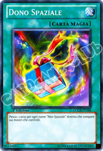 LCGX-IT104 Dono Spaziale comune 1a Edizione (IT) -NEAR MINT-