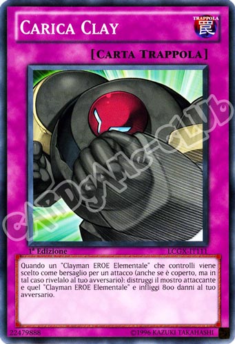 LCGX-IT111 Carica Clay comune 1a Edizione (IT)  -GOOD-