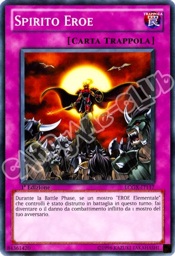 LCGX-IT117 Spirito Eroe comune 1a Edizione (IT) -NEAR MINT-