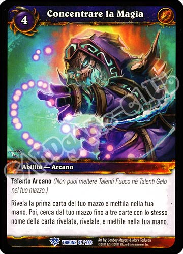 Concentrare la Magia rara (IT) -NEAR MINT-