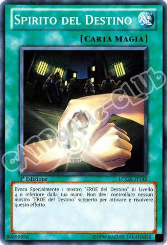LCGX-IT142 Spirito del Destino comune 1a Edizione (IT) -NEAR MINT-