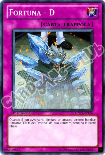 LCGX-IT154 Fortuna - D comune 1a Edizione (IT) -NEAR MINT-
