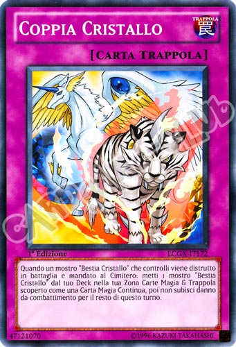 LCGX-IT172 Coppia Cristallo comune 1a Edizione (IT) -NEAR MINT-