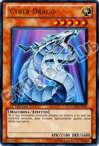 LCGX-IT175 Cyber Drago ultra rara 1a Edizione (IT) -NEAR MINT-