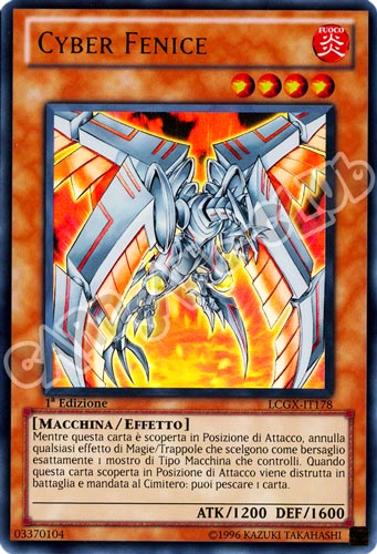 LCGX-IT178 Cyber Fenice ultra rara 1a Edizione (IT) -NEAR MINT-
