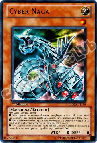 LCGX-IT179 Cyber Naga ultra rara 1a Edizione (IT) -NEAR MINT-