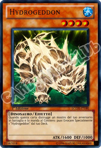 LCGX-IT190 Hydrogeddon ultra rara 1a Edizione (IT) -NEAR MINT-