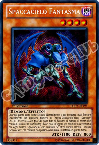 LCGX-IT194 Spaccacielo Fantasma rara segreta 1a Edizione (IT) -NEAR MINT-