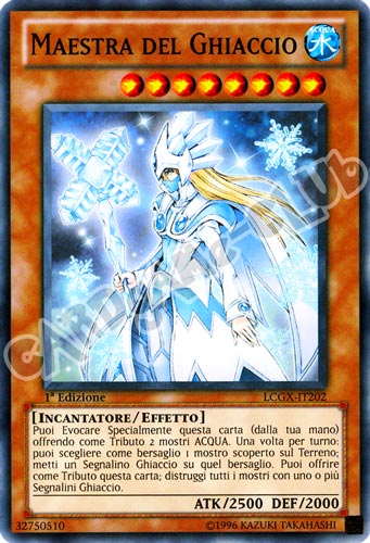 LCGX-IT202 Maestra del Ghiaccio comune 1a Edizione (IT) -NEAR MINT-