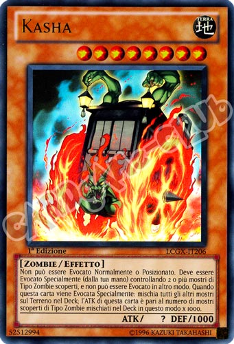 LCGX-IT206 Kasha ultra rara 1a Edizione (IT) -NEAR MINT-