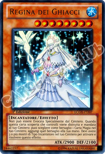 LCGX-IT207 Regina dei Ghiacci ultra rara 1a Edizione (IT) -NEAR MINT-
