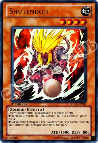 LCGX-IT208 Shutendoji ultra rara 1a Edizione (IT) -NEAR MINT-
