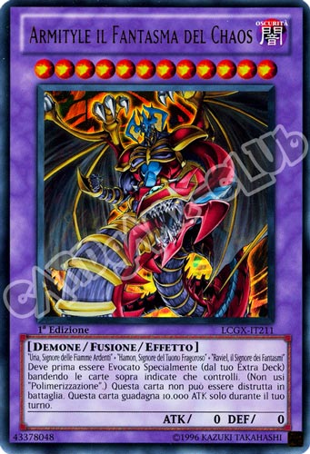 LCGX-IT211 Armityle il Fantasma del Chaos ultra rara 1a Edizione (IT) -NEAR MINT-