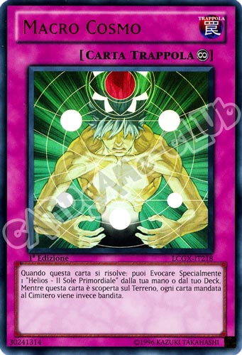 LCGX-IT218 Macro Cosmo ultra rara 1a Edizione (IT) -NEAR MINT-