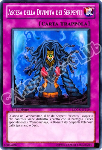 LCGX-IT219 Ascesa della Divinita' dei Serpenti comune 1a Edizione (IT) -NEAR MINT-