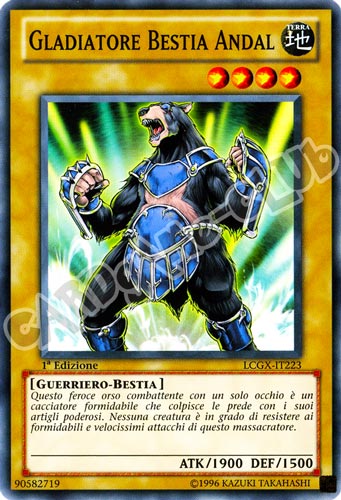 LCGX-IT223 Gladiatore Bestia Andal comune 1a Edizione (IT) -NEAR MINT-
