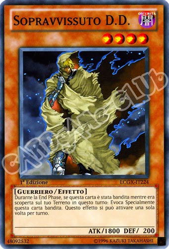 LCGX-IT224 Sopravvissuto D.D. comune 1a Edizione (IT) -NEAR MINT-