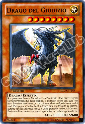 LCGX-IT249 Drago del Giudizio comune 1a Edizione (IT) -NEAR MINT-