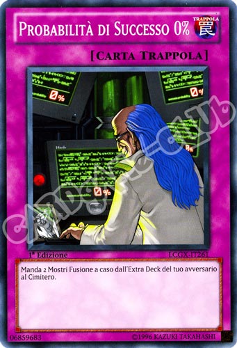 LCGX-IT261 Probabilita' di Successo 0% comune 1a Edizione (IT) -NEAR MINT-