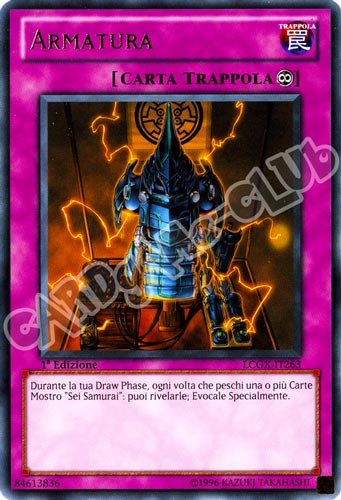 LCGX-IT263 Armatura rara 1a Edizione (IT) -NEAR MINT-