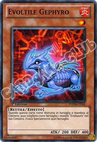 PHSW-IT016 Evoltile Gephyro comune 1a Edizione (IT) -NEAR MINT-