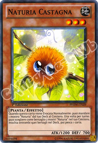 PHSW-IT029 Naturia Castagna comune 1a Edizione (IT) -NEAR MINT-