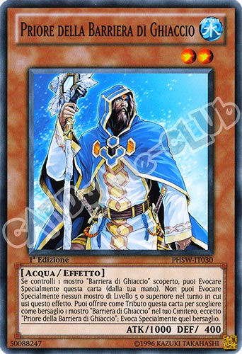 PHSW-IT030 Priore della Barriera di Ghiaccio comune 1a Edizione (IT) -NEAR MINT-