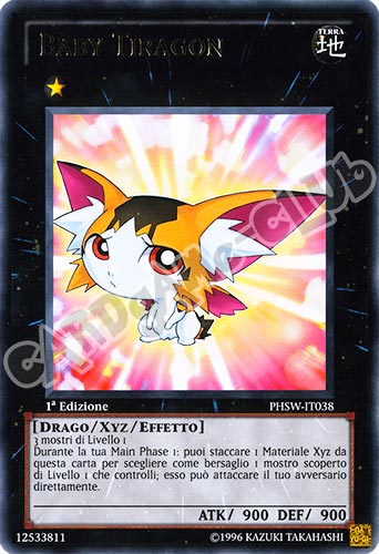PHSW-IT038 Baby Tiragon rara 1a Edizione (IT)  -PLAYED-