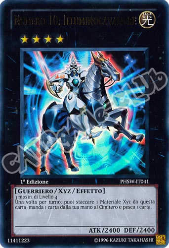 PHSW-IT041 Numero 10: Illuminocavaliere ultra rara 1a Edizione (IT) -NEAR MINT-