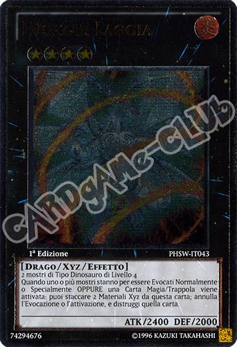 PHSW-IT043 Evolzar Laggia rara ultimate 1a Edizione (IT) -NEAR MINT-