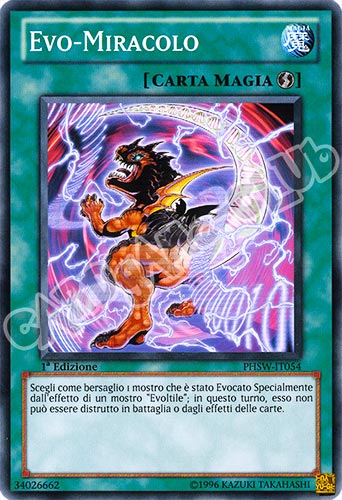 PHSW-IT054 Evo-Miracolo comune 1a Edizione (IT) -NEAR MINT-