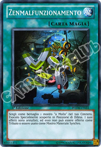 PHSW-IT055 Zenmalfunzionamento comune 1a Edizione (IT) -NEAR MINT-