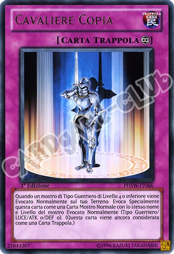 PHSW-IT066 Cavaliere Copia rara 1a Edizione (IT) -NEAR MINT-