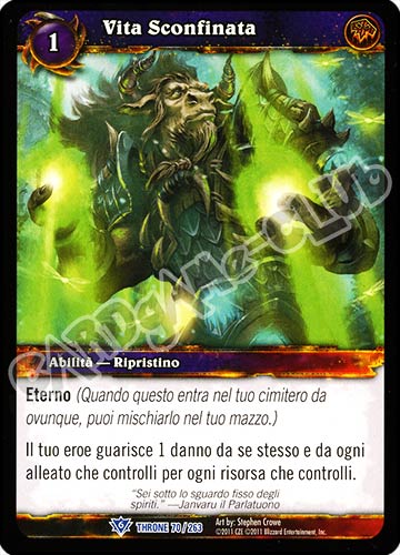 Vita Sconfinata rara (IT) -NEAR MINT-