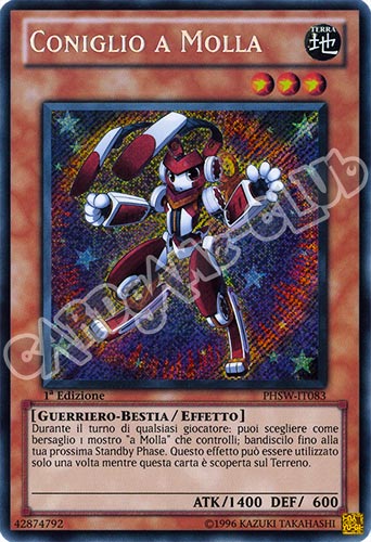 PHSW-IT083 Coniglio a Molla rara segreta 1a Edizione (IT) -NEAR MINT-