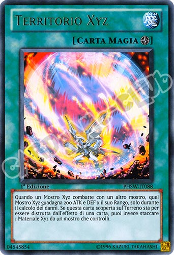 PHSW-IT088 Territorio Xyz rara 1a Edizione (IT) -NEAR MINT-