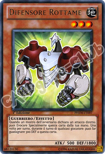 PHSW-IT097 Difensore Rottame rara 1a Edizione (IT) -GOOD-