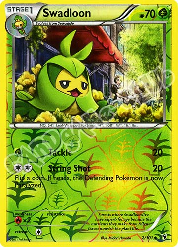 002 / 101 Swadloon non comune foil reverse (EN) -NEAR MINT-