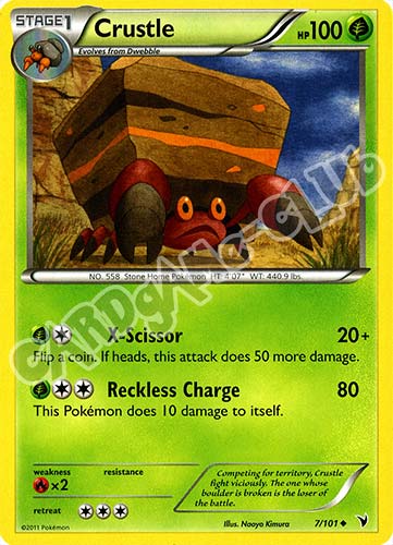 007 / 101 Crustle non comune (EN) -NEAR MINT-