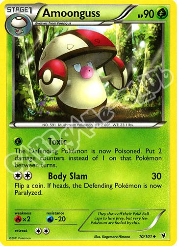 010 / 101 Amoongus non comune (EN) -NEAR MINT-