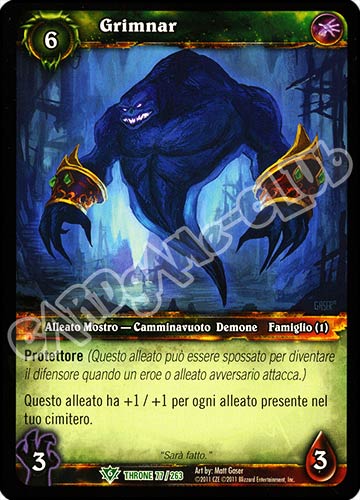 Grimnar non comune (IT) -NEAR MINT-