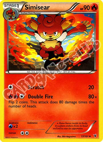 017 / 101 Simisear non comune (EN) -NEAR MINT-